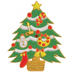 Matriz de Bordado Arbol