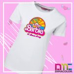 Polera Barbie Arcoiris