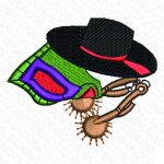 Matriz de bordado Espuelas